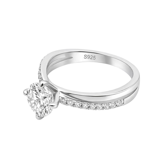 Lumière — Split Band Pavé